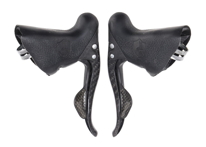 Campagnolo Record Carbon BB System 2 x 10 Speed Road Bike Shifter SET Ergopower