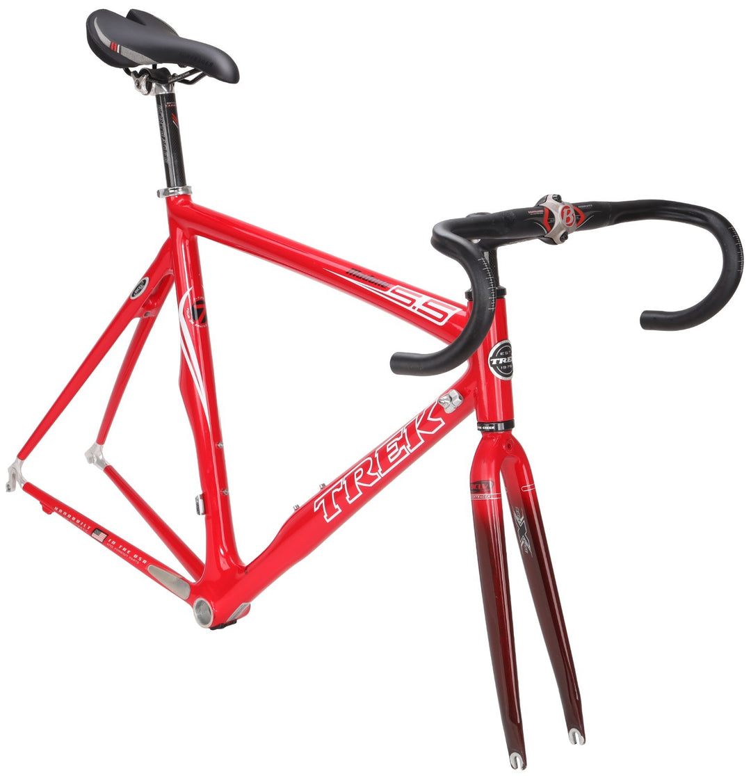 Trek Madone 5.5 OCLV 120 Carbon Road Bike Module 58cm RED 700c QR Bontrager 2006