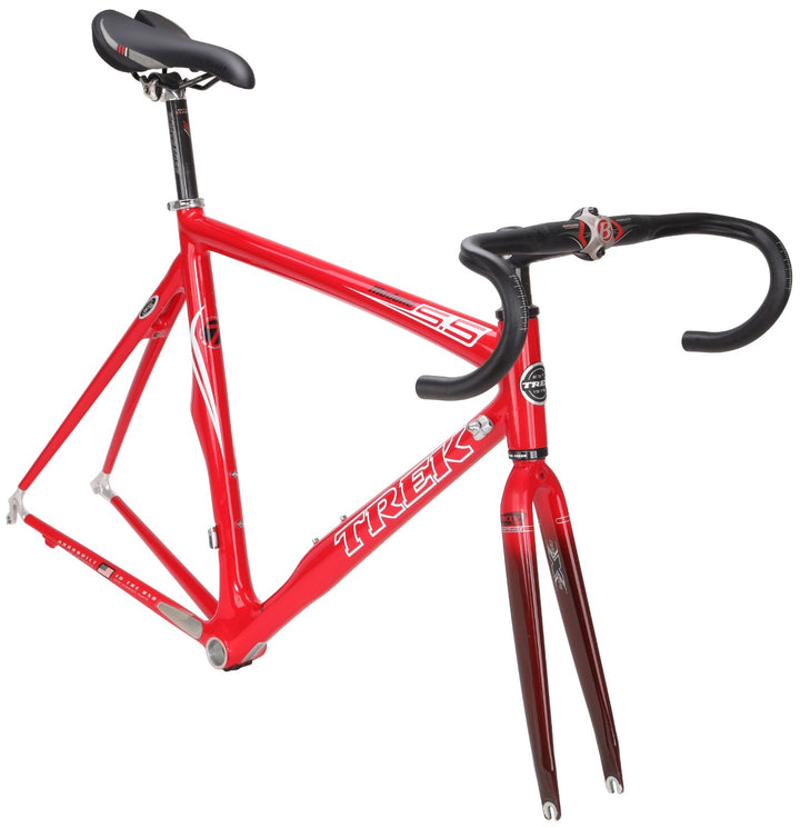 Trek Madone 5.5 OCLV 120 Carbon Road Bike Module 58cm RED 700c QR Bontrager 2006