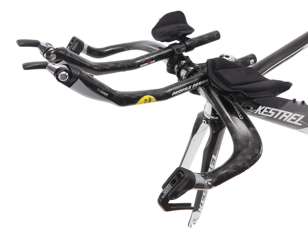 Kestrel Airfoil PRO SL Carbon TT Frameset Module 52cm Black/White Rim QR 2010