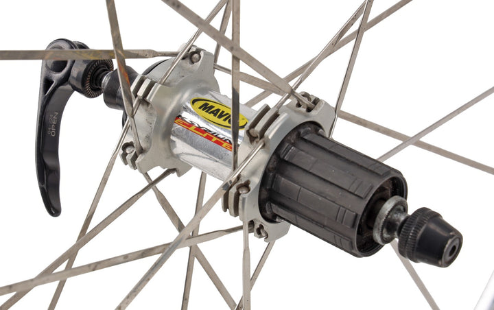 Mavic Ksyrium Elite Alloy Road Bike Clincher Wheelset 11 Spd Shimano 700c Rim QR