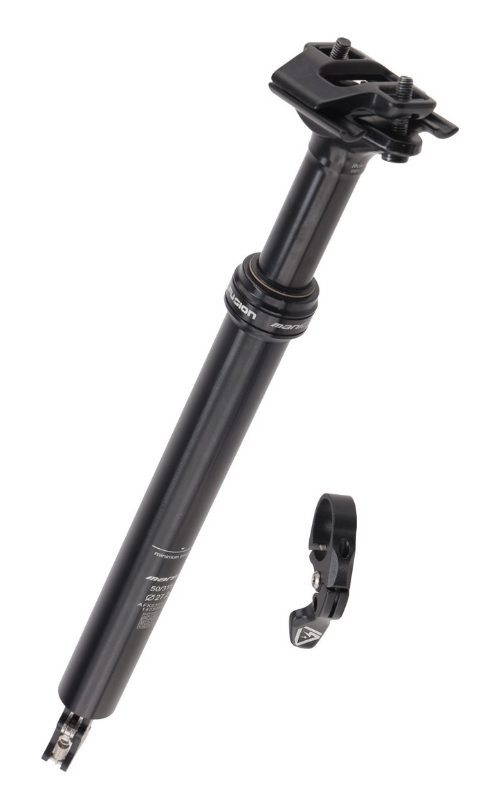 X-Fusion Manic Gravel Bike Dropper Post 27.2 x 50mm w/Drop Bar Remote XC