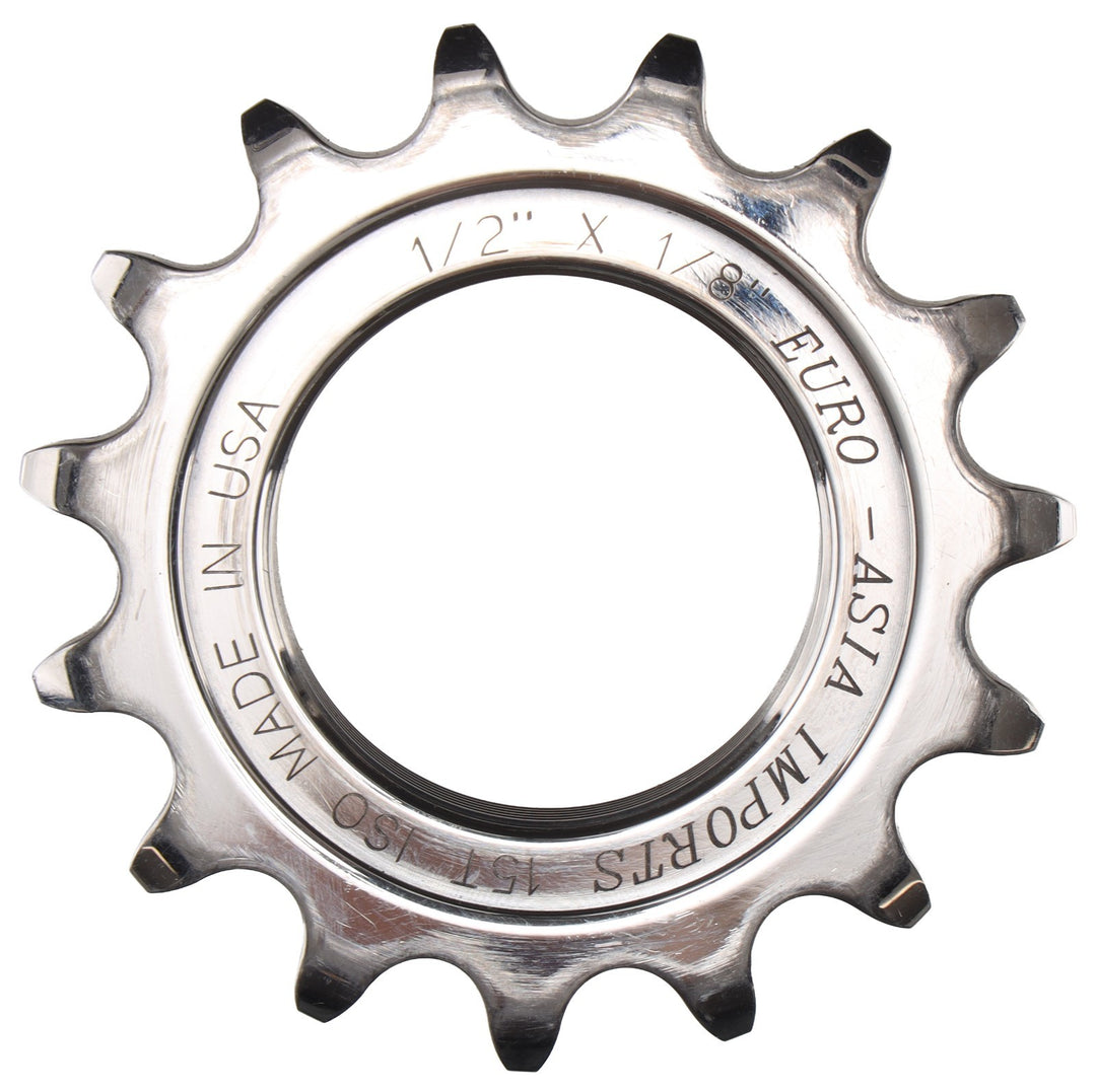 Euro-Asia Imports Track Bike Cogs Fixed Gear 1/2 x 1/8" 13-17T Made in USA Race