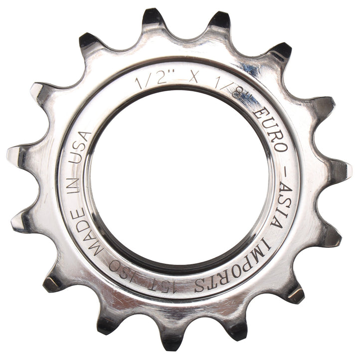 Euro-Asia Imports Track Bike Cogs Fixed Gear 1/2 x 1/8" 13-17T Made in USA Race