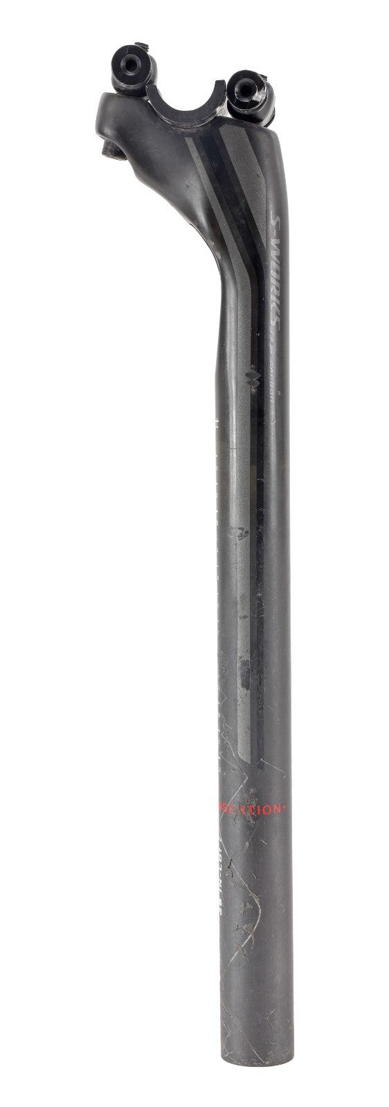 Specialized S-Works FACT Carbon 27.2x350mm Road Bike Seatpost 25mm Setback 7x7mm
