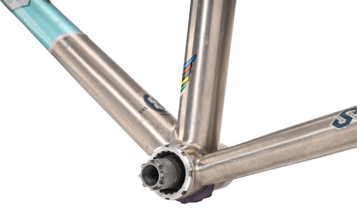 Serotta Colorado Ti CTi Road Bike Frameset XS 50cm 650c TEAL Rim QR USA Made
