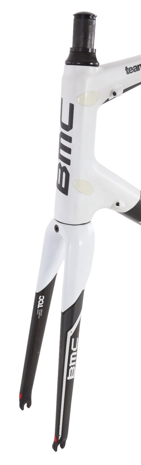 BMC Teammachine SLR01 TCC Carbon Road Bike Frameset 60cm Black/White Rim QR 2013