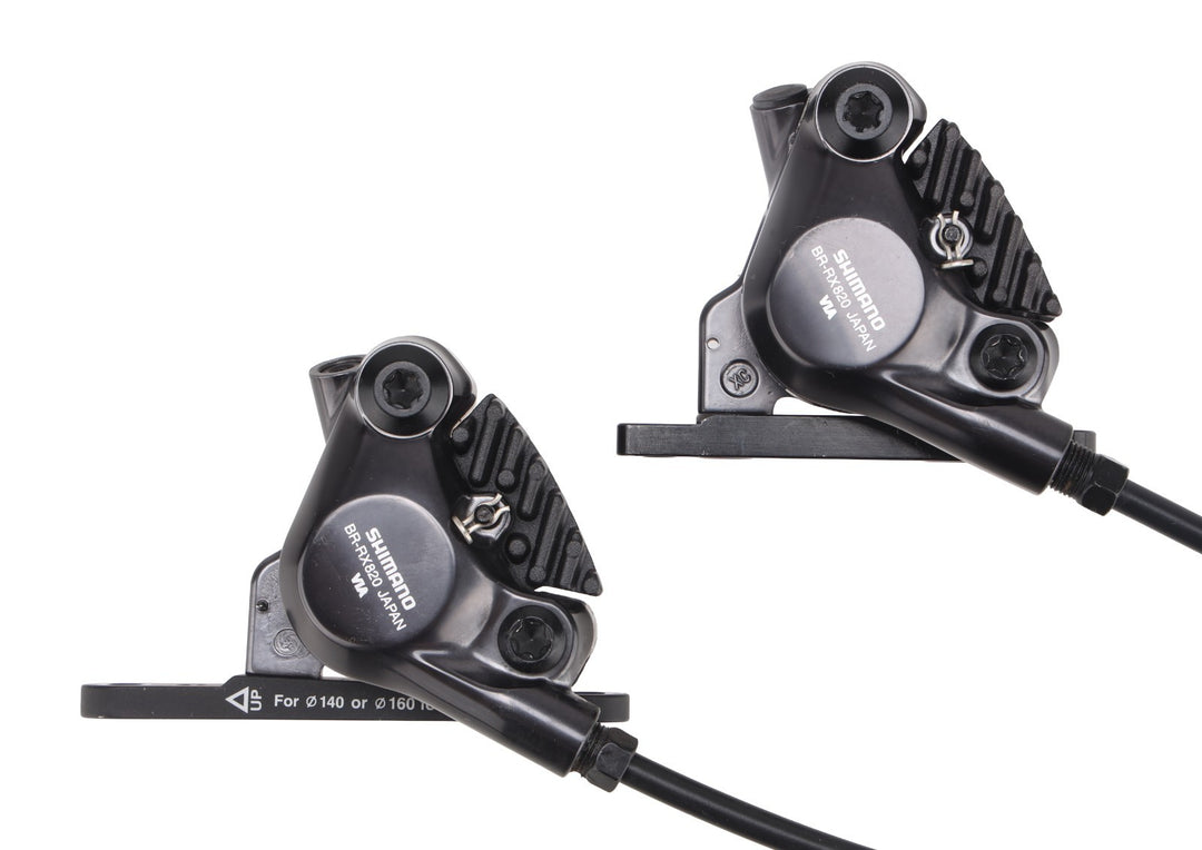 Shimano GRX ST-RX820 2x 12 Spd Gravel Bike Shifter Brake SET BR-RX820 Flat Mount