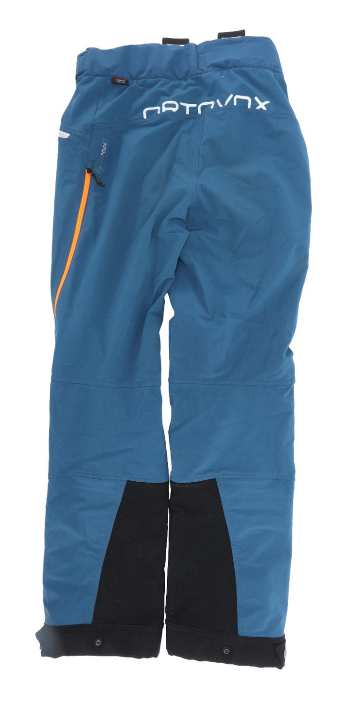 Ortovox 3L Guardian Shell Pants Men MEDIUM Blue Backcountry Skiing Snowboarding