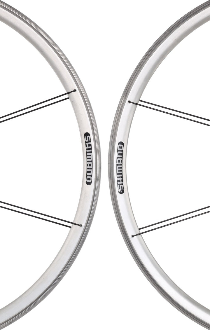 Shimano WH-6500 Alloy Clincher Road Wheelset 10 Spd 700c Rim Brake QR Aero