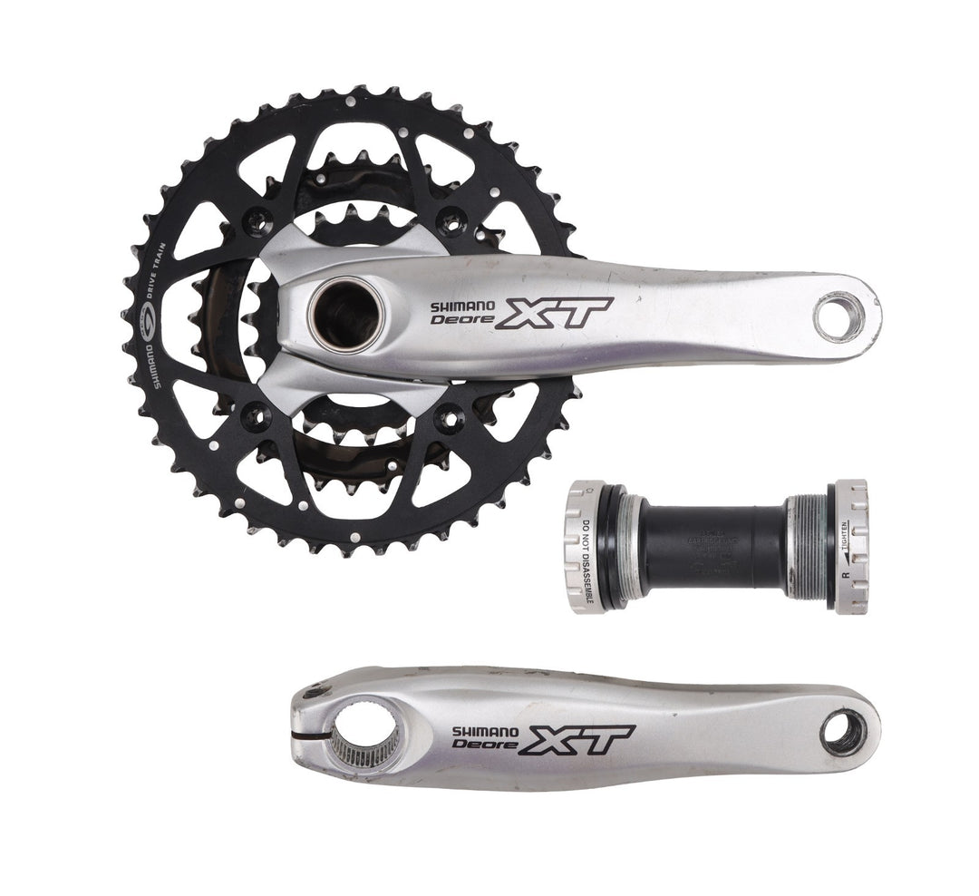 Shimano Deore XT 3x 9 Spd FC-M760 Mountain Bike Crankset 175mm 44/32/22T w/ BB