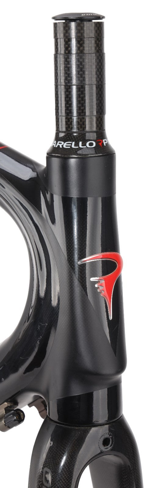 Pinarello Prince FP Carbon Road Bike Frameset 57.5cm Black on Black 700c QR 2009