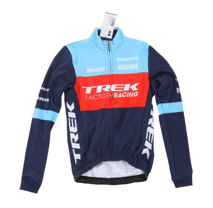 Santini Trek Factory Team Issue Long Sleeve Thermal Jersey + Bib Tights XXS Kit