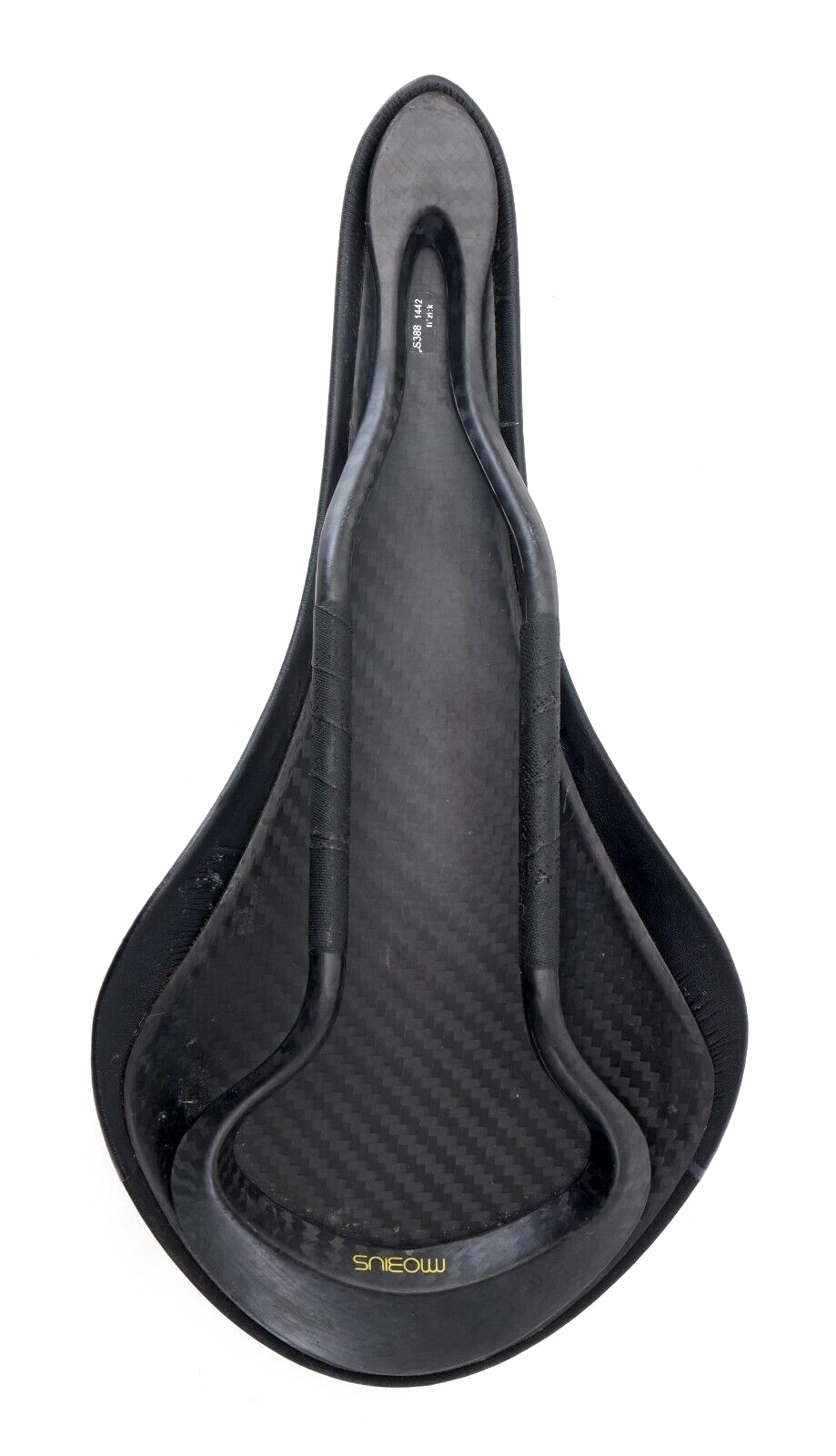 Fizik Aliante 00 Mobius Bike Saddle Large 140mm Carbon Rail 7x 10mm Black Road