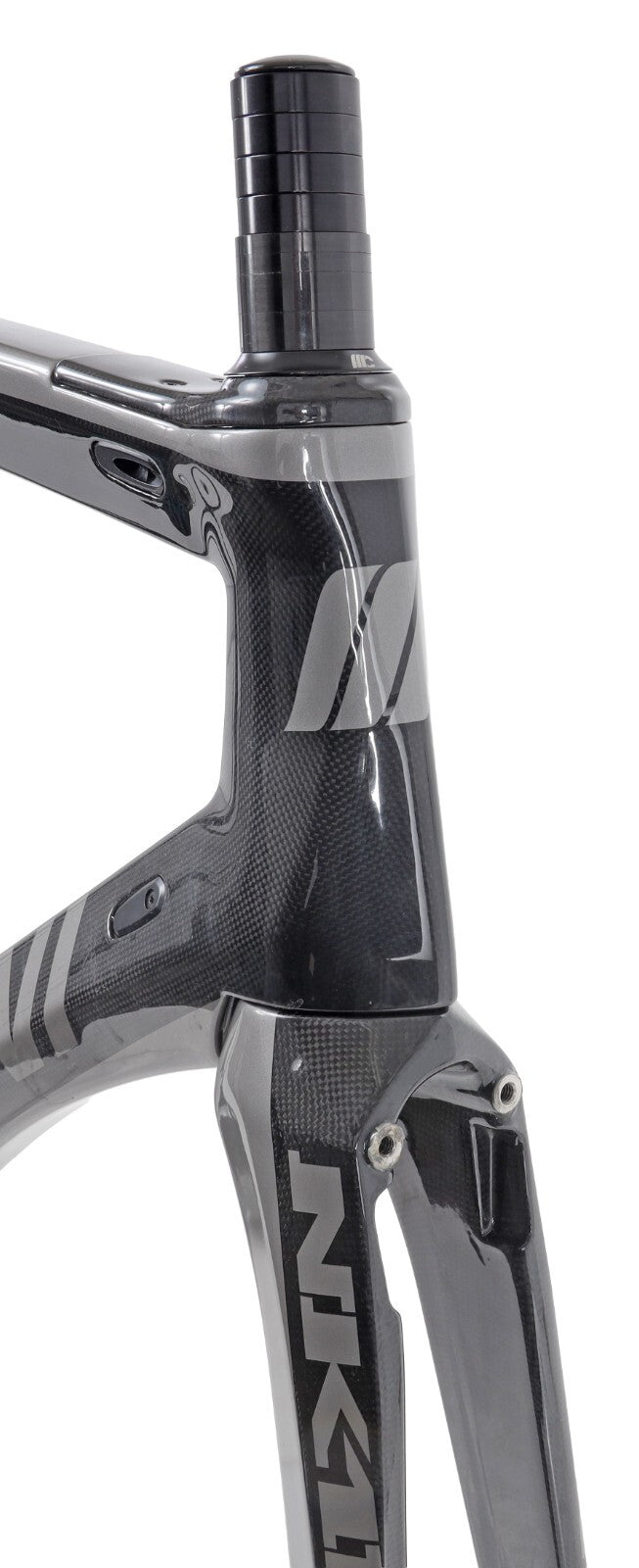 Cipollini NK1K Carbon Road Bike Frameset XL Anthracite QR Rim Direct Mount