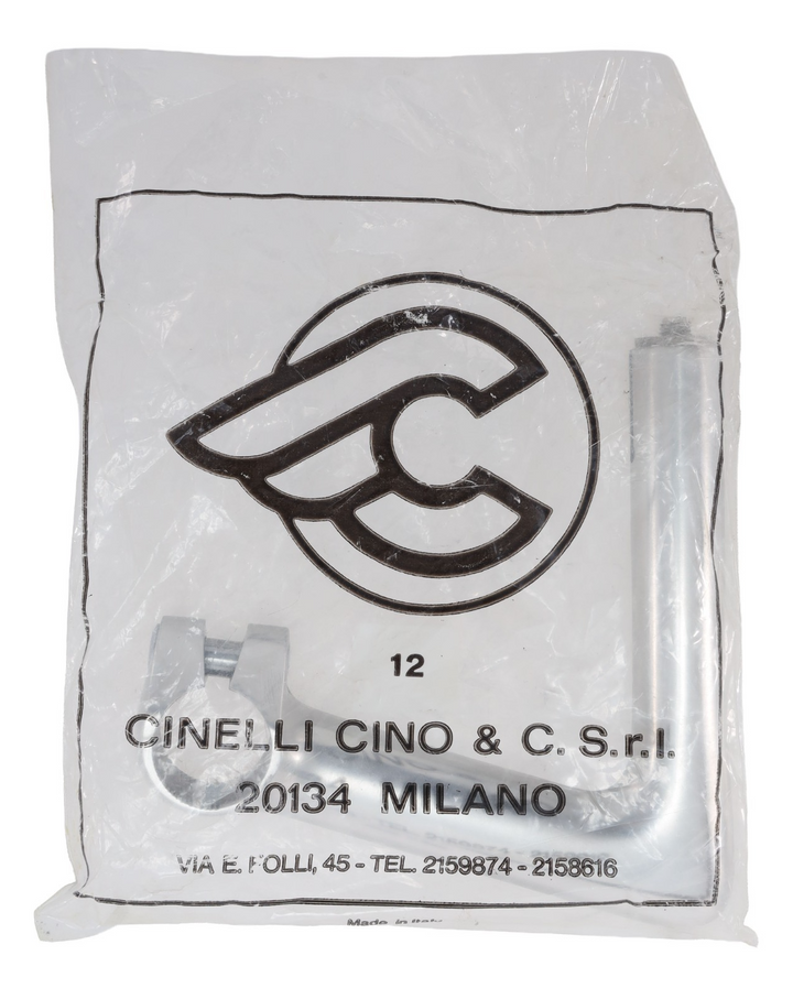 Cinelli 1A Alloy 1" Quill Road Bike Stem 26.0 x 120mm SILVER Vintage Cycling