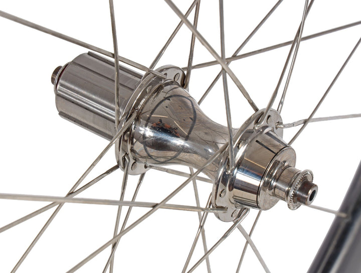 Luxe Wheelworks Carbon Tubular Road Wheelset Shimano 11 Spd 700c Rim Brake QR Ti