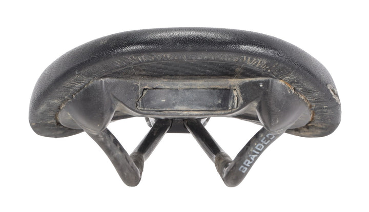 Fizik Tundra M1 Carbon Mtn Bike Saddle 125mm BLACK 8 x 10mm Braided XC Gravel CX