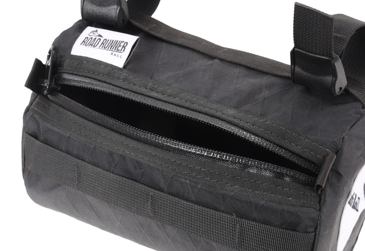 Road Runner Burrito Supreme Gravel Bike Handlebar Bag 2.6L BLACK Road Touring