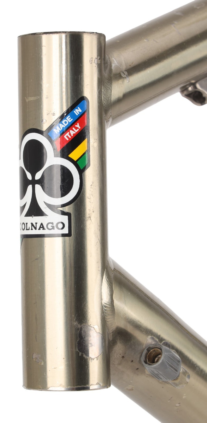 Colnago CT1 Titanium Carbon Road Bike Frameset 56cm QR 700c Vintage Italy 90's