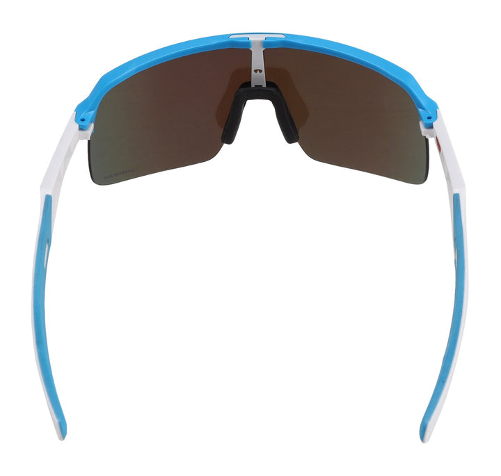 Oakley Sutro Lite Cycling Sunglasses Matte White Prizm Sapphire Lens OO9463-6639