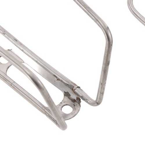Elite Ciussi Inox Stainless Steel Road Bike Bottle Cage PAIR MTB Cycling Italy