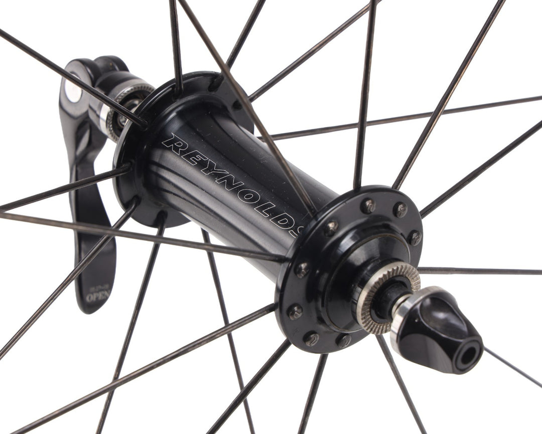 Reynolds Alta Aero Comp Alloy Clincher Road Wheelset Shimano 10 Spd 700c Rim QR