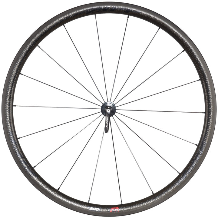 Zipp 202 Firecrest Alloy Clincher Road Bike FRONT Wheel 700c QR Rim Race Cross