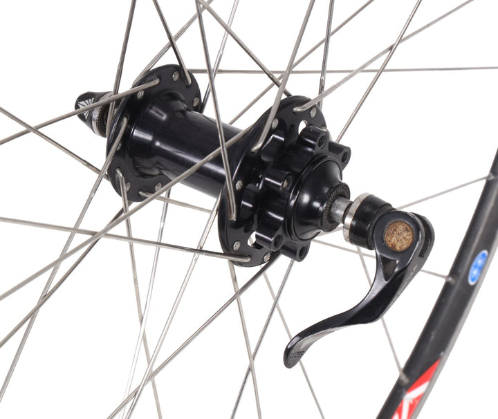 Velomax Sagitta Alloy Clincher Road Bike Wheelset Disc Shimano 10s Rim QR 700c