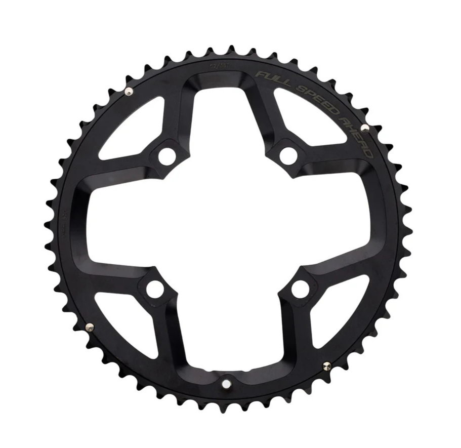 FSA Gossamer Pro 2 x 11 Speed Road Bike Alloy Outer Chainring 53T 110 BCD 4-Bolt