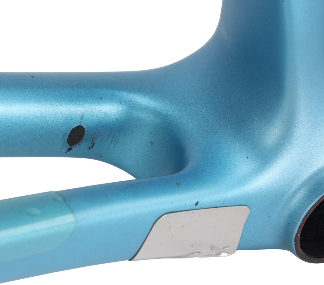 Canyon Ultimate CF SLX Carbon Disc Road Framset LG BLUE 700c 2018 ***FOR PARTS
