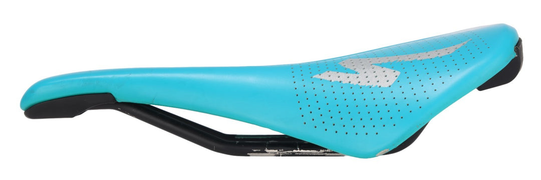 Specialized Power Arc Expert Road Bike Saddle 143mm 7x 7mm Hollow Ti BLUE Gravel