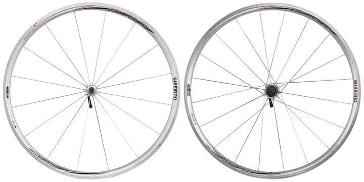 Shimano 105 WH-6500 Alloy Clincher Road Wheelset 10 Spd 700c Rim Brake QR Aero