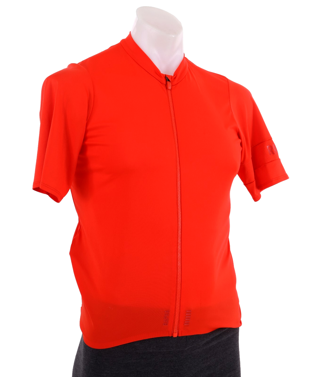 Rapha Pro Team Fly Weight Short Sleeve Jersey Men LARGE Orange Road Bike Gravel