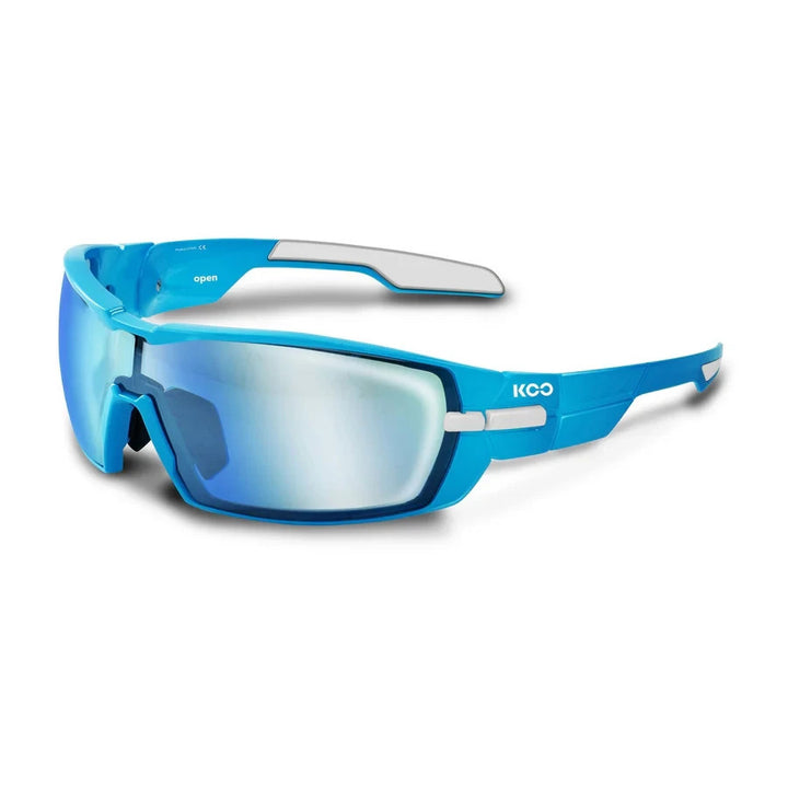 KOO Open Cycling Sunglasses COLORS Zeiss Superblue Lens Clear Triathlon Bike