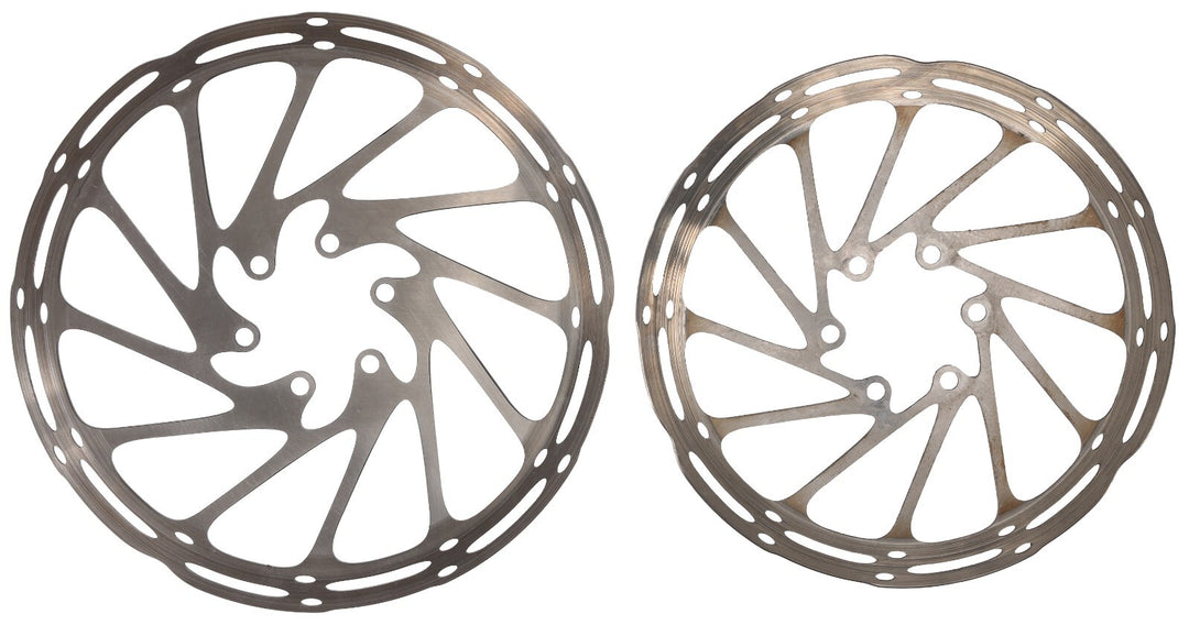 SRAM CenterLine Mountain Bike Disc Brake Rotors 180/160mm 6 Bolt 1 PAIR MTB XC