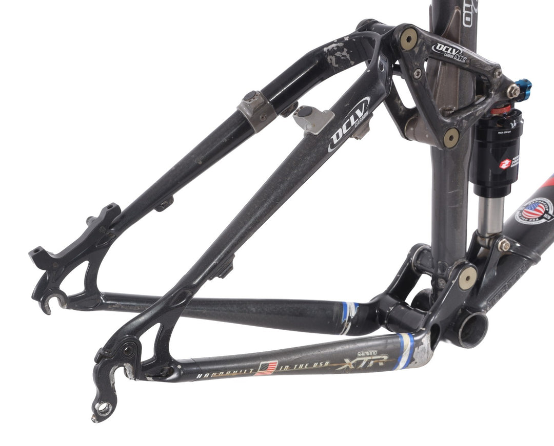 Trek Top Fuel Team Issue 110 OCLV Carbon Mtn Bike Frameset 26" LARGE Silver 2005