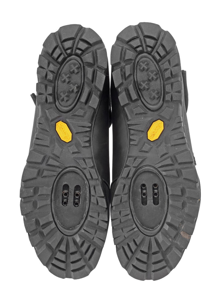 45NRTH Wölvhammer SPD Winter Mtn Bike Shoes Men EU 46 BLACK Vibram 2 Bolt MTB