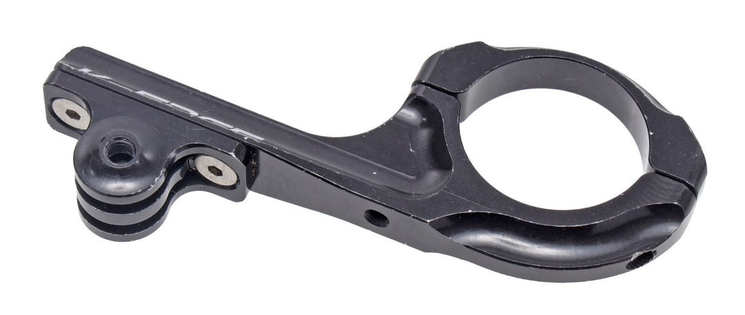 K-Edge Go Big Pro Dual Side Light Action Camera Mount 31.8mm Clamp Black Front