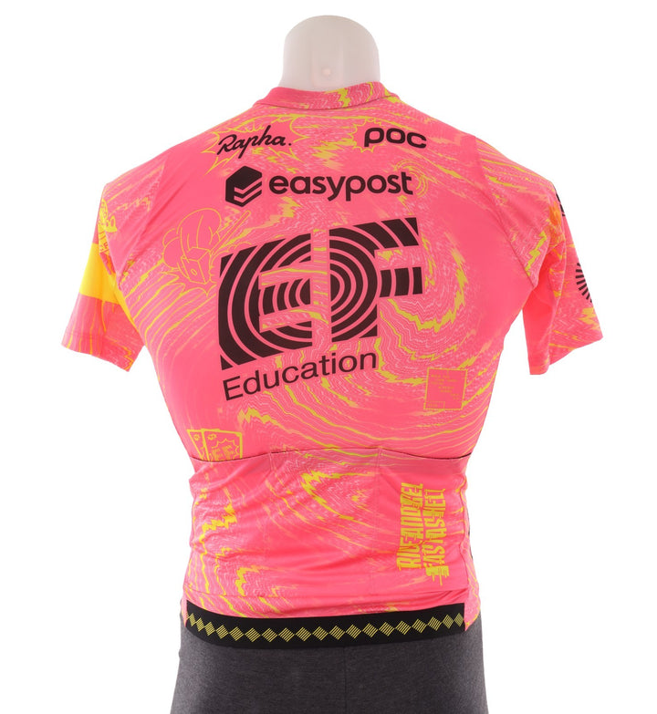 Rapha EF Education-EasyPost Pro Team Short Sleeve Jersey Men S Pink Road Bike