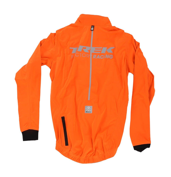 Santini Trek Factory Racing Team Issue Cycling Rain Wind Vest + Jacket XS Hi Viz