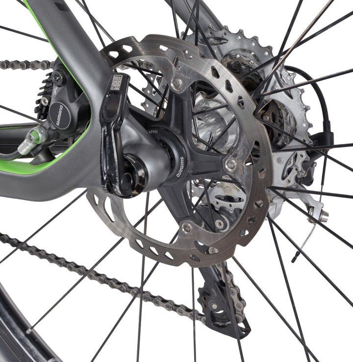 Niner Air 9 Carbon 29" Hardtail Mtn Bike 2x10s LG Grey/Green Fox Shimano XT 2016