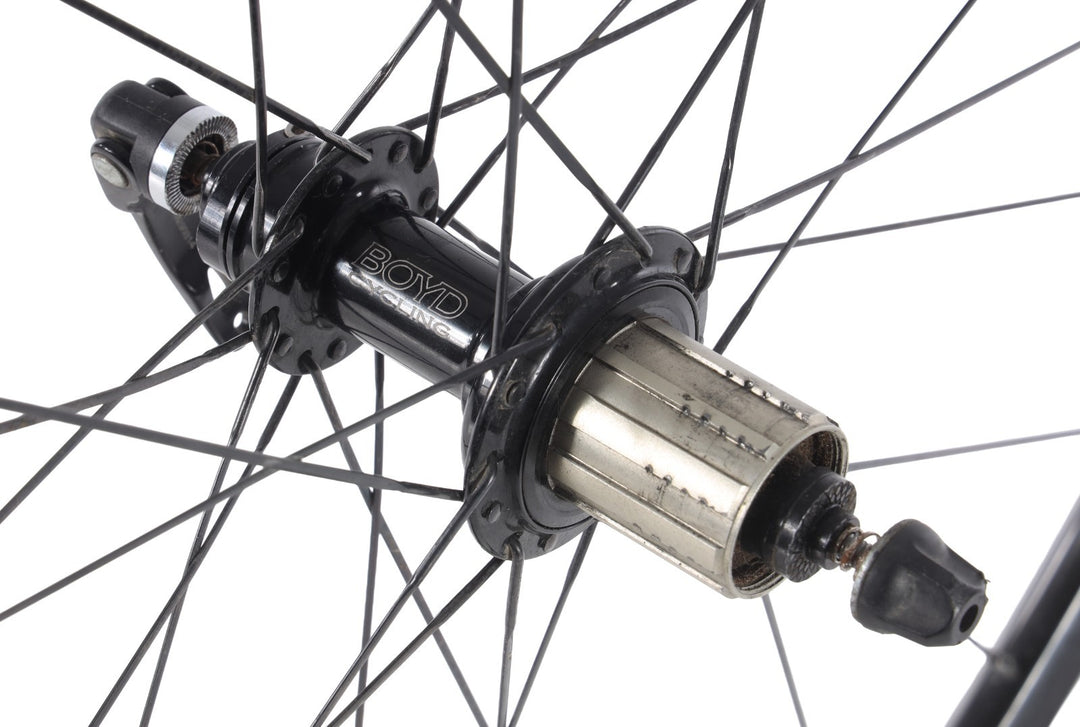 Boyd Cycling Alloy Tubular Road Wheelset Shimano HG 11 Spd 700c Rim Brake QR