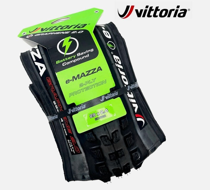 Vittoria e-Mazza Tubeless Mtn Bike Tire 29 x 2.4" Graphene 2.0 eBike Enduro MTB