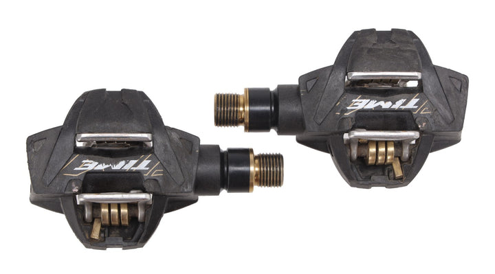 TIME ATAC XC 12 Carbon Mountain Bike Pedals w/Cleats Titanium XC MTB Gravel