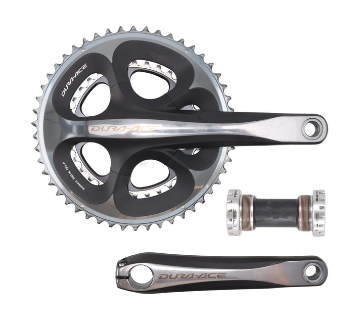 Shimano Dura-Ace FC-7950 2 x 10 Speed Road Bike Crankset 172.5mm 50/34T w/ BB