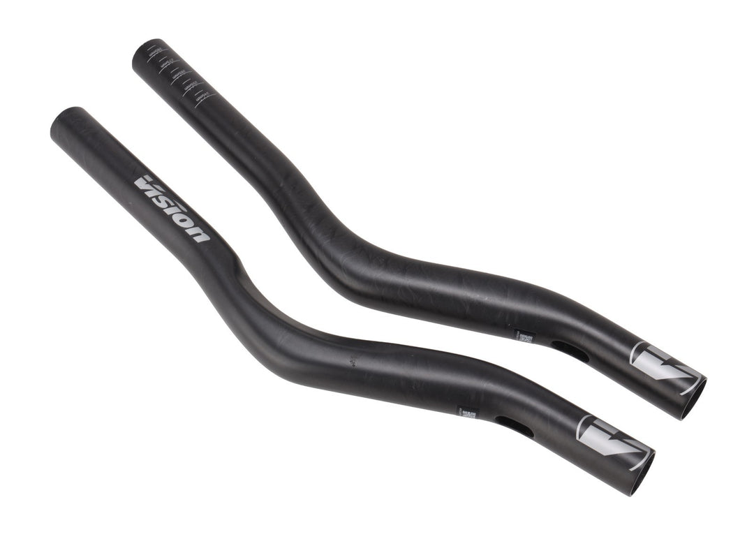 Vision Metron TFA Carbon Extensions JS-Bend ***295mm Aerobar Triathlon TT Di2