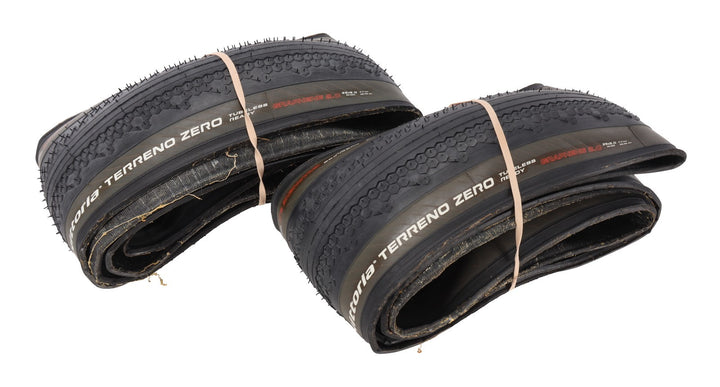 Vittoria Terreno Zero G2.0 Tubeless Gravel Bike Tire 29 x 2.0" PAIR Race BLACK
