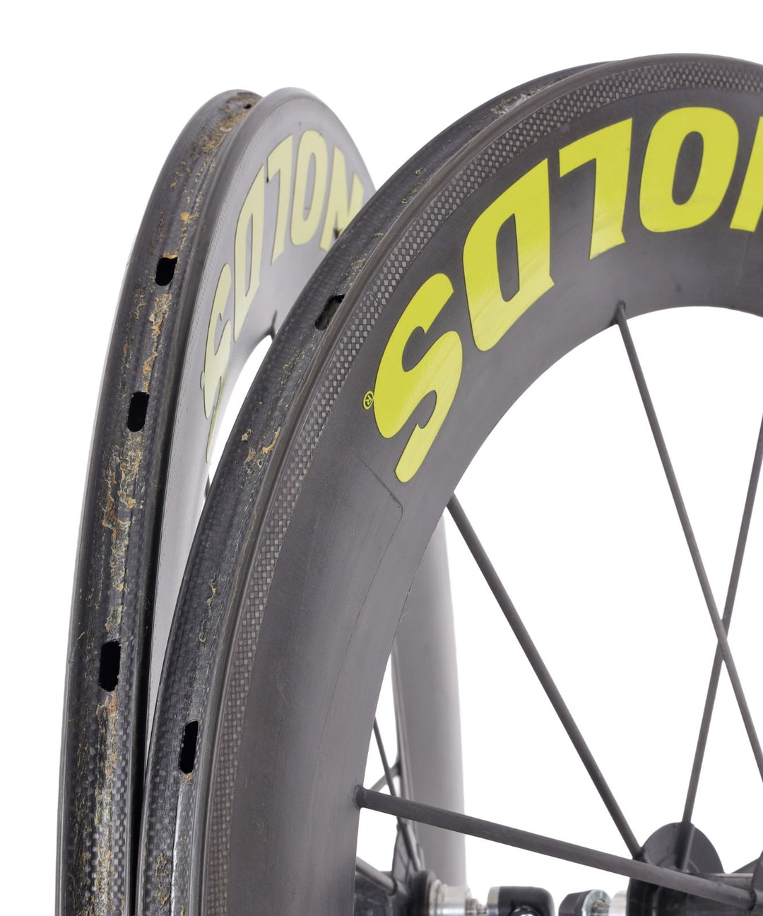 Reynolds RZR 92 Carbon Tubular Road Wheelset Shimano 11s 700c Rim QR FOR PARTS