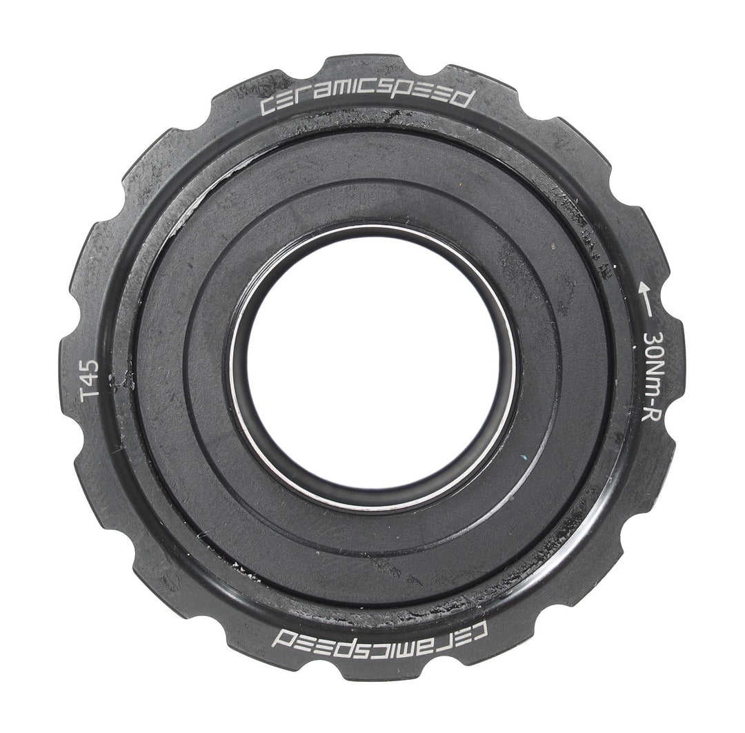CeramicSpeed T45 Bottom Bracket For Shimano Road Bike 24mm Black Standard Race